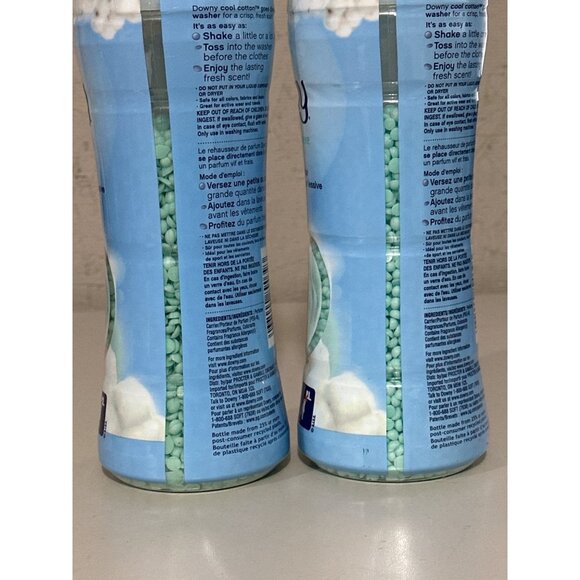 2 Pack- Downy Cool Cotton In-Wash Scent Booster Beads 8.6 Oz - Picture 3 of 3